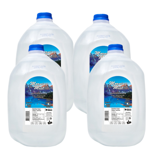 4L Distilled Water Case (4 x 4L) | Morning Mist Canada