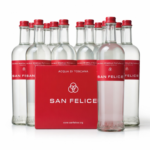 750 ml Italian Sparkling Mineral Water Case (Aqua di Toscana)