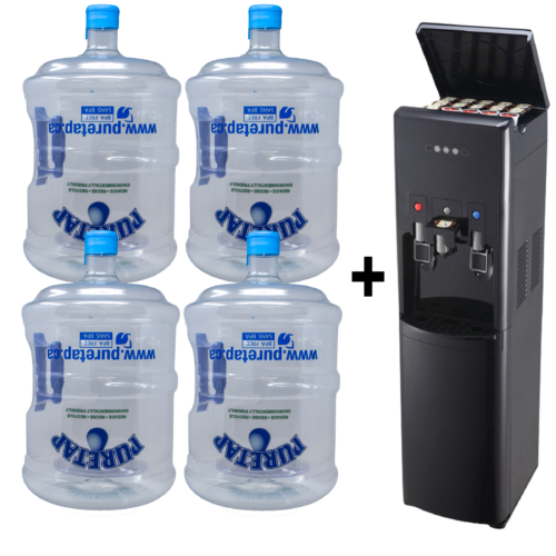 <p>4 Bottles<br>18L Distilled/Spring Delivered Water, 1 Box of Keurig & Coffee Water Dispenser<br><b>Monthly Subscription</b></p>