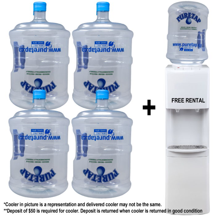 <p>4 Bottles<br>18L Distilled/Spring Delivered Water, 1 Box of Keurig & Coffee Water Dispenser<br><b>Monthly Subscription</b></p> (Copy)