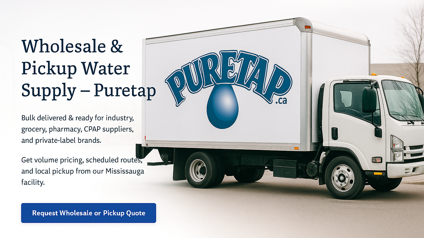 Puretap Delivery Truck