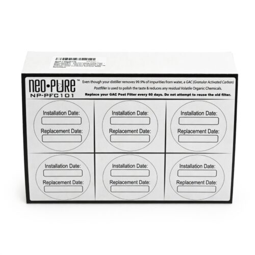 Carbon Post Filter (6 filters)