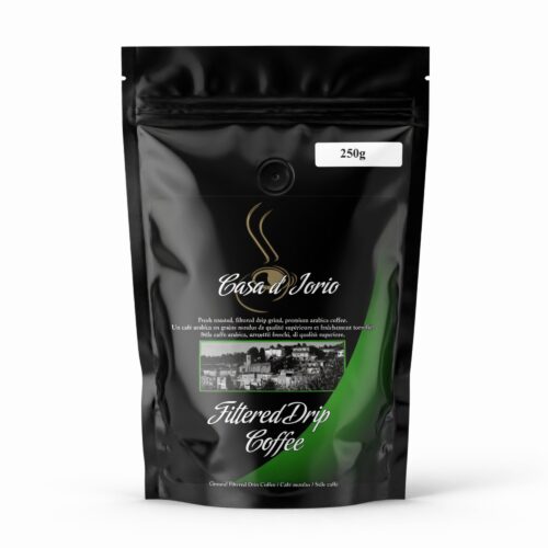 Casa d’Iorio 100% Pure Arabica Filter Coffee – 250g