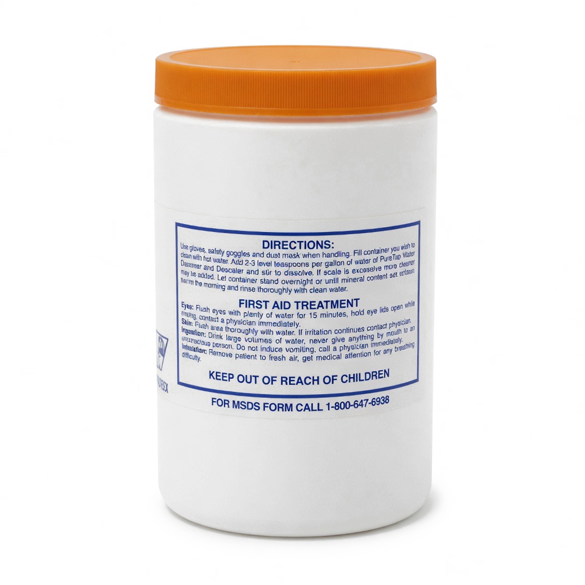Water Distiller Cleaner and Descaler 1.63kgs - Image 2